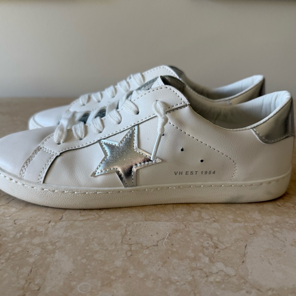 Vintage Havana White and Silver Star women’s sneakers - Picture 6 of 8